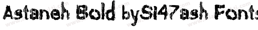 Astaneh Bold bySi47ash Fonts字体转换